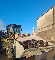 Fünf Tonnen Waffen auf dem Weg zum Bremer Stahlwerk