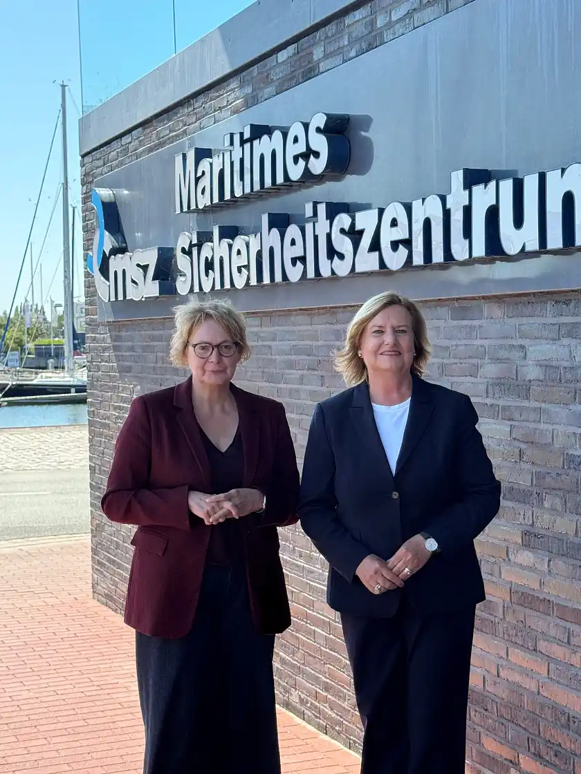 Innenministerin Daniela Behrens und Innensenatorin Dr. Eva Högl