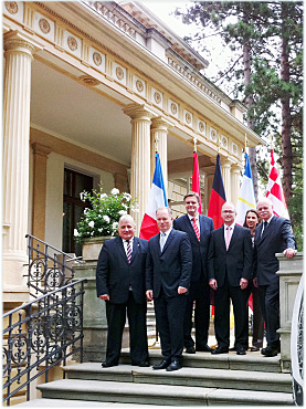 Gruppenfoto anlässlich der Nord-Innenminister-Konferenz