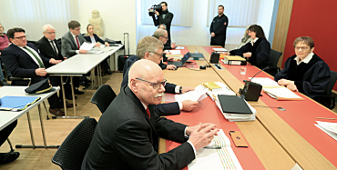 Foto des Berufungsprozesses am Oberverwaltungsgericht (OVG) Bremen