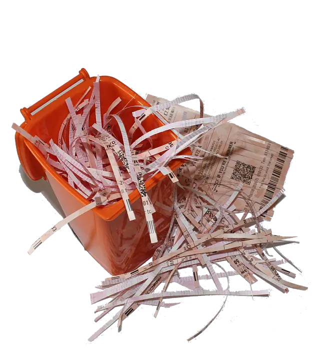 Vernichtete Wettscheine